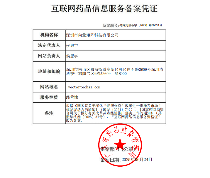 互联网药品信息服务许可证